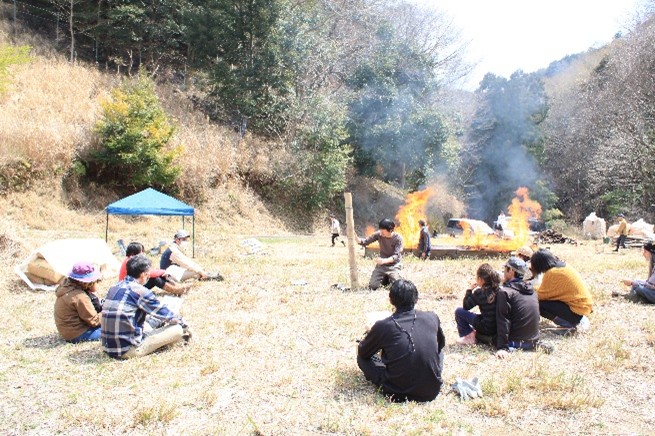 湿地保全活動の様子